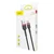 Baseus Cafule USB - A na USB - C kabel QC3.0, 2A - 3 m – Crvena / Crna KP35203