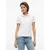 Tommy Jeans Majica Slim Fit Five-button bela