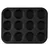 Berlinger Haus Kalup za 12 mafina Matte Black Collection BH-7950N, Crni