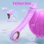 SuperLove Thrusting G-Spot Vibrator Purple