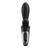 Vibrator Heat Climax+, 20.5cm, Crni