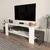 Hanah Home TV Komoda Lenora, 150x45x35 cm, Belo-Antracit
