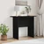 Konzolna stolica Crna 93 x 40 x 75 cm Konstruirano drvo