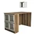 Hanah home Radni sto 120x75x65cm Orah