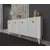 Hanah Home Konzola Breda, 150x79x40 cm, Bela