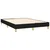 shumee Box spring postelja z vzmetnico črna 140x200 cm blago