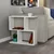 Hanah Home Mania Pomoćni stočić, Beli