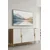 Hanah Home komoda Evva 150, 150 cm, hrast Sapphire / zlatna / bela