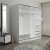 Hanah Home Garderober Kale-3970, 180x210x52 cm, Sivo-beli