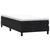 Vidaxl Box spring postelja brez vzmetnico črna 80x220 cm žamet