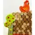 Drvena drustvena igra farma chick drop tkc572 ( 107/46964 )