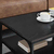 Kava Stol Crni hrast 90 x 49 x 40 cm Konstruirano drvo