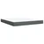vidaXL Postelja boxspring z vzmetnico Temno siva 180 x 200 cm Blago