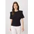 Trendyol Milla Ženska majica TWOSS26TS00250, Crna