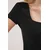 Trendyol Milla Ženska bluza, Crna