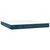 Box spring postelja z vzmetnico temno modra 180x200 cm žamet