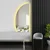 Hanah Home Ogledalo sa LED rasvetom Ledayna-002, 52 x 135 cm, Šareno