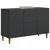 Kreveta s ladicama Crna 89 x 34,5 x 60 cm Konstruirano drvo