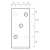 DMX Nosač stuba PSO 120 121x120x60x5.0mm