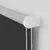 Rolo zavjesa Blackout Black 130x230 cm Širina tkanine 126,6 cm