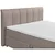 MID.YOU POSTELJA BOXSPRING 180 cm  x 200 cm , tekstil umazano rjava