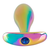 Anos Metal Butt Plug Set in Rainbow Colours