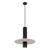 Sollux SL.1882 - Luster na sajli PELTA 1xGU10/10W/230V crna/krem