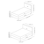 Hanah Home Ram za krevet Safir, 160x110x200 cm, Braon