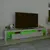 TV ormarić s LED svjetlima siva boja betona 230x36,5x40 cm