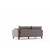 Atelier Del Sofa Raztegljiv kavč s tremi sedeži