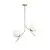 Opviq Luster Dolunay-144-1, 15cm, IP20, Belo-zlatne boje