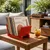 Hanah Home stalak za časopise i ploče CPT4904-30, 30 cm, crveni