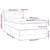 Vidaxl Box spring postelja z vzmetnico taupe 100x200 cm blago