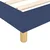 vidaXL Box spring posteljni okvir moder 200x200 cm blago