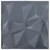 Zidne panele 24 pcs Dijamant siva 50 x 50 cm XPS pjena