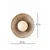 Opviq zidna lampa Calyx, 1 × E27, krem