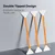 K&F Concept 10Pcs Double-Headed Cleaning Stick Set, CMOS Full Frame Cleaning Stick 24mm Cleaning Cloth Sticks Set
