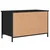 TV ormarić crni 80x40x50 cm od konstruiranog drva