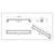 Duplex Standard 2v1 linearni odtok 70 cm dvostranski krom