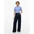 Tommy Jeans Bluza  kraljevo modra / bela