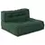 Modularna sofa 4 pcs Zelena Tkanina