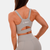 GymBeam Sportski grudnjak Cut-Out Grey