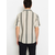 Trendyol Limited Edition Black Regular Fit Striped Textured Summer Shirt