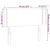 LED uzglavlje svjetlosivo 93x16x78/88 cm od tkanine