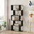 HANAH HOME Polica za knjige Santorini Black