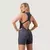 GymBeam Women‘s NEO Zip-Up Jumpsuit Iron S