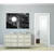 Slika volk v soju lune v črnobeli izvedbi - 30x20