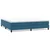 Box Spring krevet bez madracem tamnoplavi 200x210 cm baršun