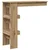 Zidni barski stol Artisan hrast 102x45x103,5 cm izrađeno drvo