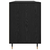 Stol s policom Crni hrast 140 x 50 x 75 cm Konstruirano drvo